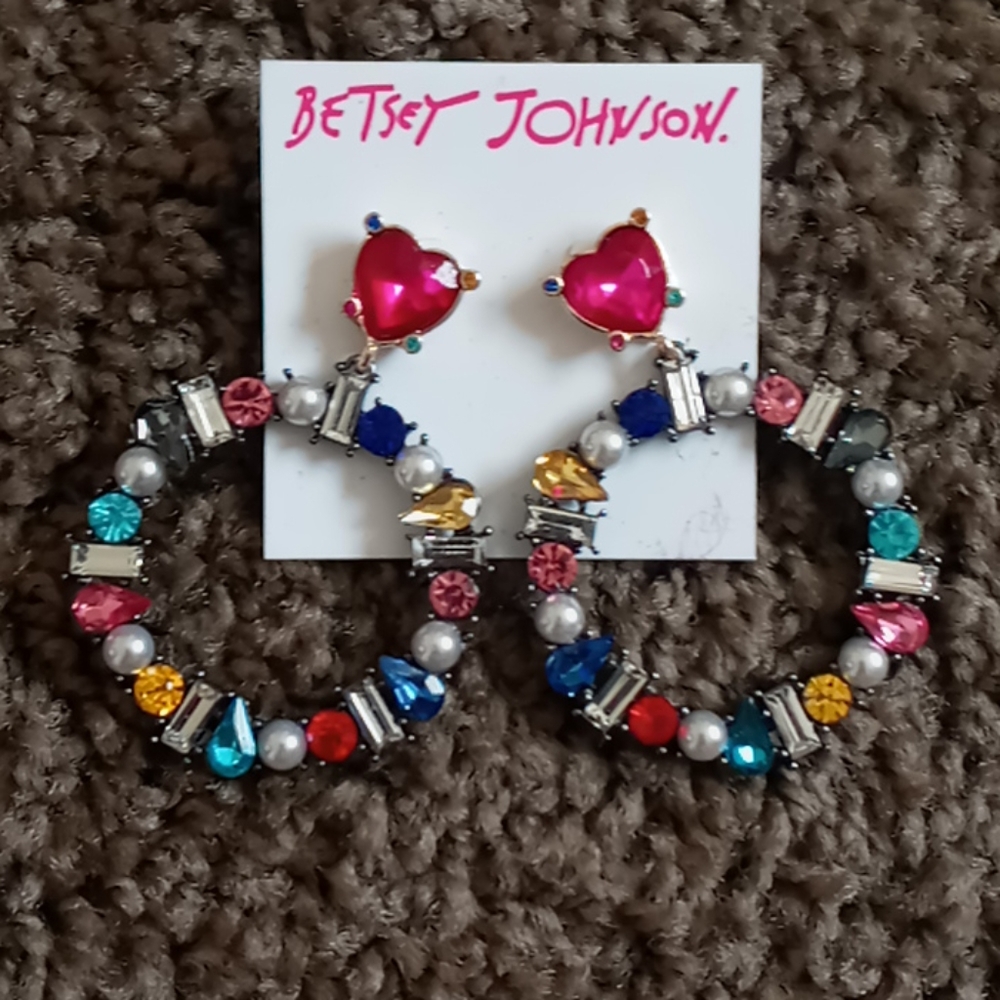 Nwt Betsey Johnson earring